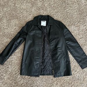 Faux Leather Jacket